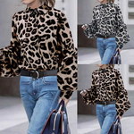 Women Sexy Leopard Print  Tops