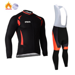 2020 STRAVA Pro Team Winter Cycling Clothing Breathable Ropa Ciclismo Long Sleeve MTB Bicycle Clothing Outdoor Sport Clothes