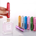 Mini Portable Refillable 8ml 5ml Perfume Aluminum Atomizer Spray Cosmetic Bottle