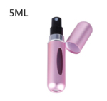 Mini Portable Refillable 8ml 5ml Perfume Aluminum Atomizer Spray Cosmetic Bottle