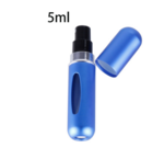 Mini Portable Refillable 8ml 5ml Perfume Aluminum Atomizer Spray Cosmetic Bottle