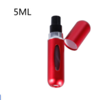 Mini Portable Refillable 8ml 5ml Perfume Aluminum Atomizer Spray Cosmetic Bottle