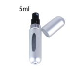 Mini Portable Refillable 8ml 5ml Perfume Aluminum Atomizer Spray Cosmetic Bottle