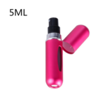 Mini Portable Refillable 8ml 5ml Perfume Aluminum Atomizer Spray Cosmetic Bottle