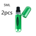 Mini Portable Refillable 8ml 5ml Perfume Aluminum Atomizer Spray Cosmetic Bottle