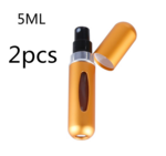 Mini Portable Refillable 8ml 5ml Perfume Aluminum Atomizer Spray Cosmetic Bottle