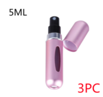 Mini Portable Refillable 8ml 5ml Perfume Aluminum Atomizer Spray Cosmetic Bottle