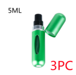 Mini Portable Refillable 8ml 5ml Perfume Aluminum Atomizer Spray Cosmetic Bottle